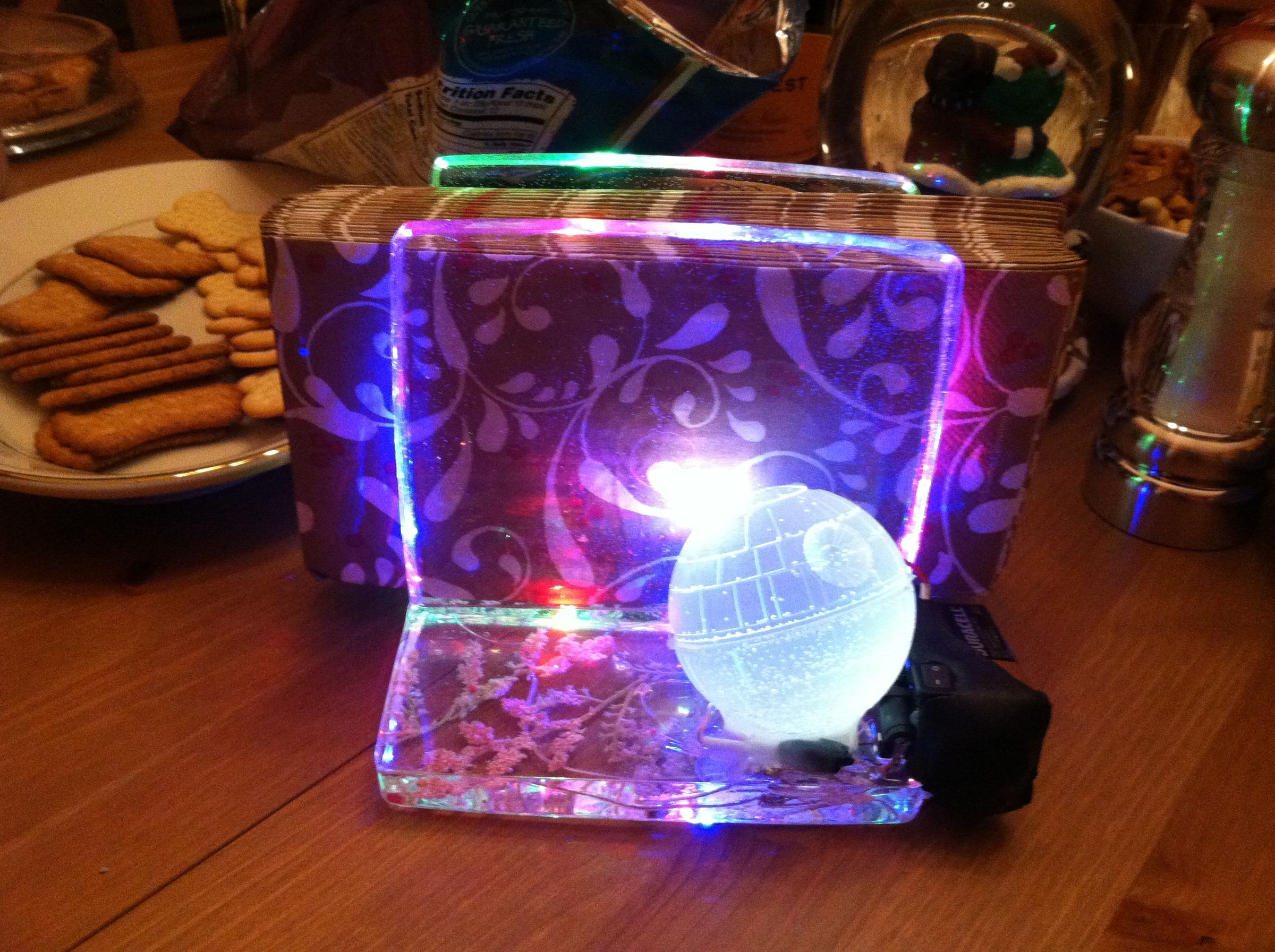 Resin LED Napkin Holder 6 Steps Instructables