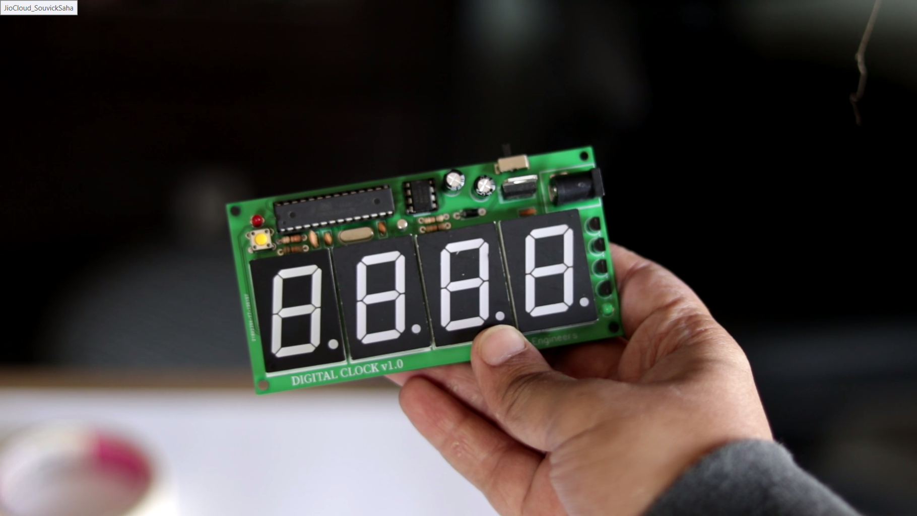 DIY Digital Clock With 7 Segment LED Display : 8 Steps - Instructables