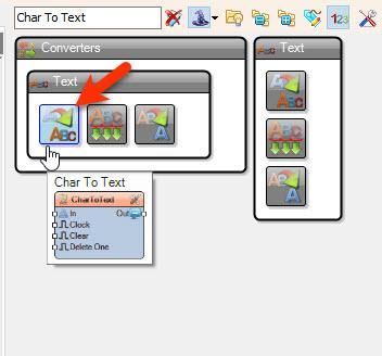 Using Instruments Window to See the Distance Values