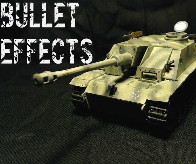 Bullet Effects on Scale Models
