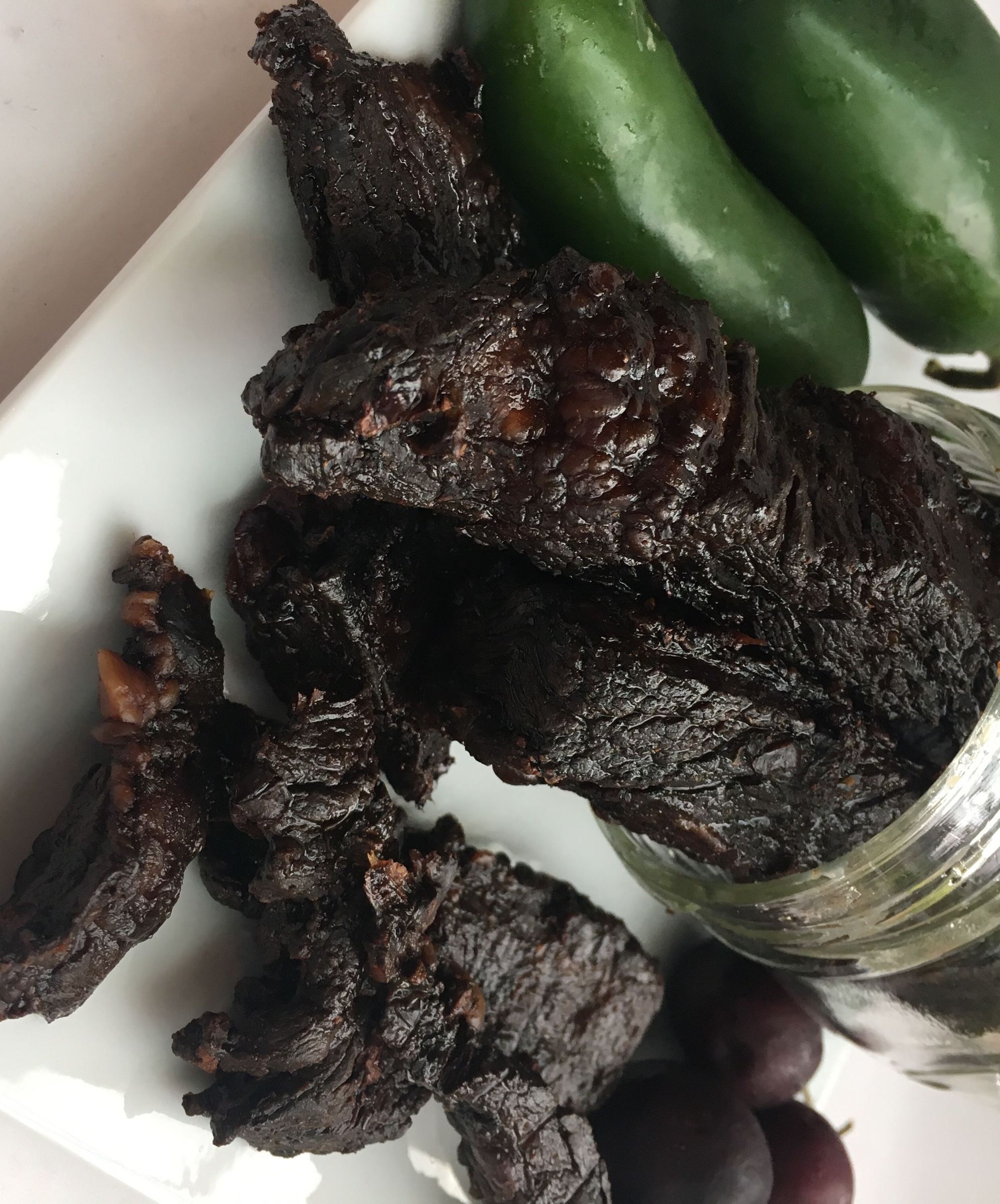 Organic Black Cherry and Jalapeño Beef Jerky