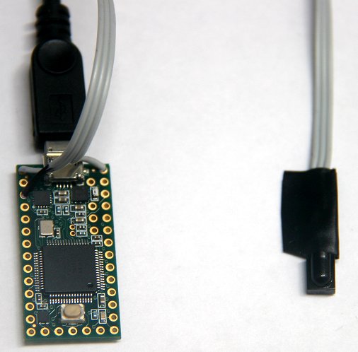 infrared remote control for the computer