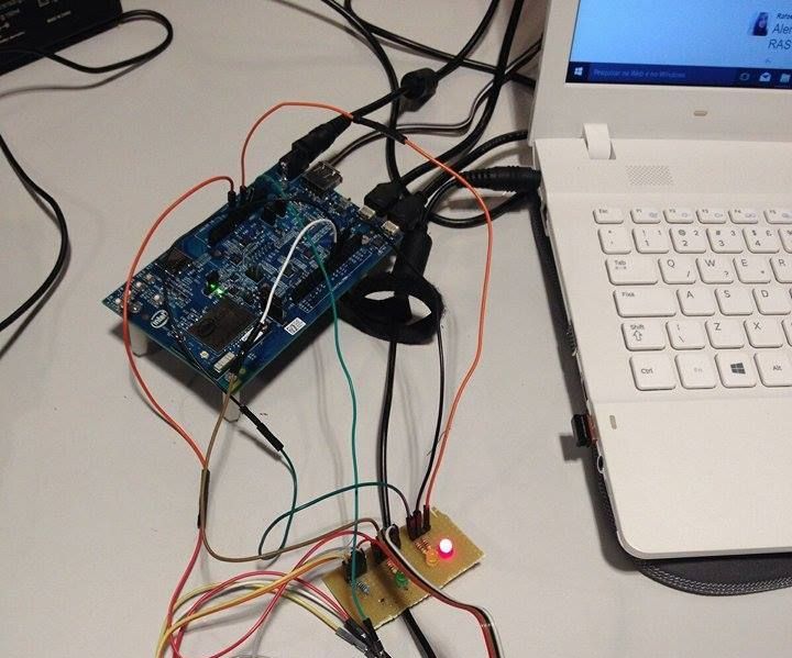 Led Breathalyzer with Twitter