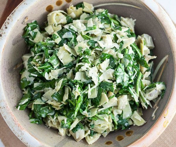 Lemony Spinach Artichoke Dip