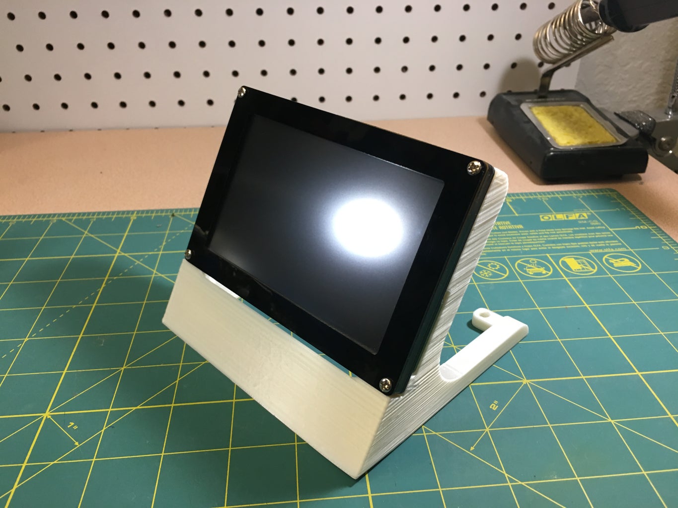 Remove the Film and Mount the Display