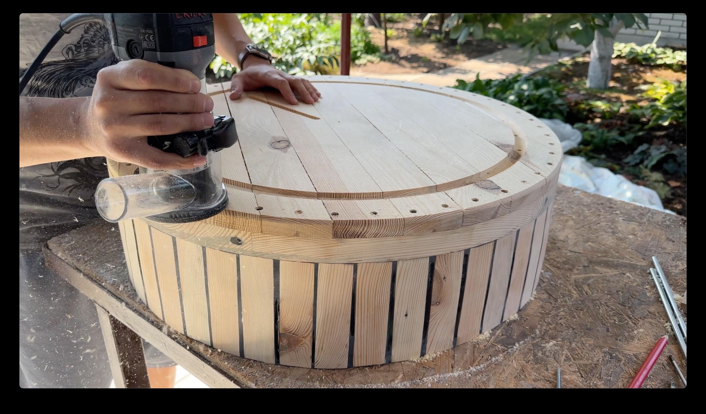 Animated Wooden Water Fountain With LED & Water Flow Patterns : 34 ...