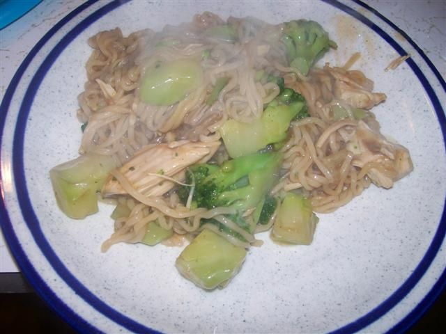 Turkey Ramen Stirfry