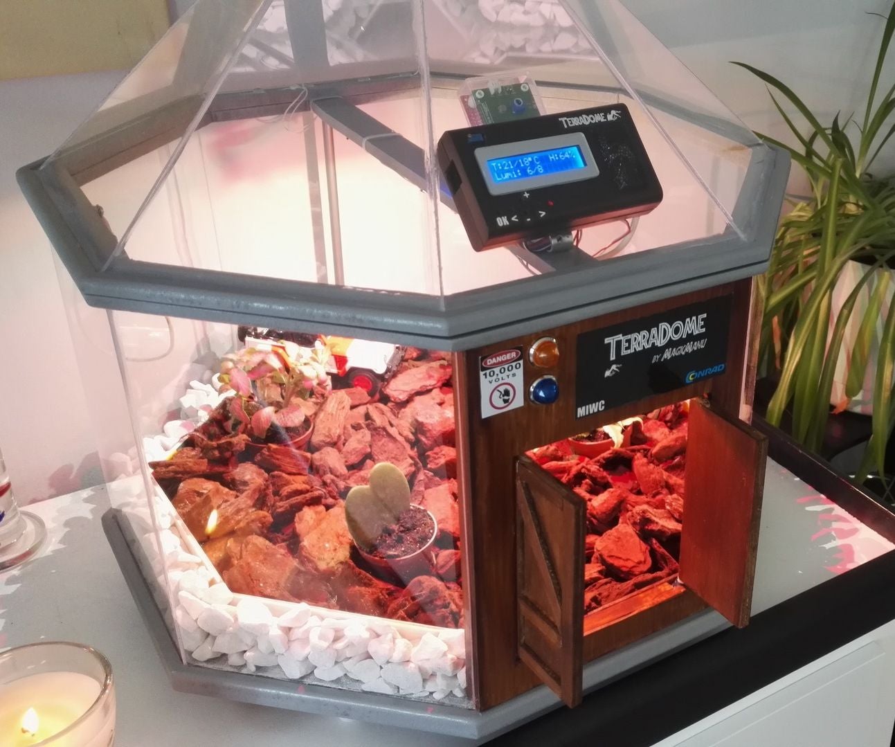 TerraDome : Mini Tropical Greenhouse With Arduino : 18 Steps (with ...