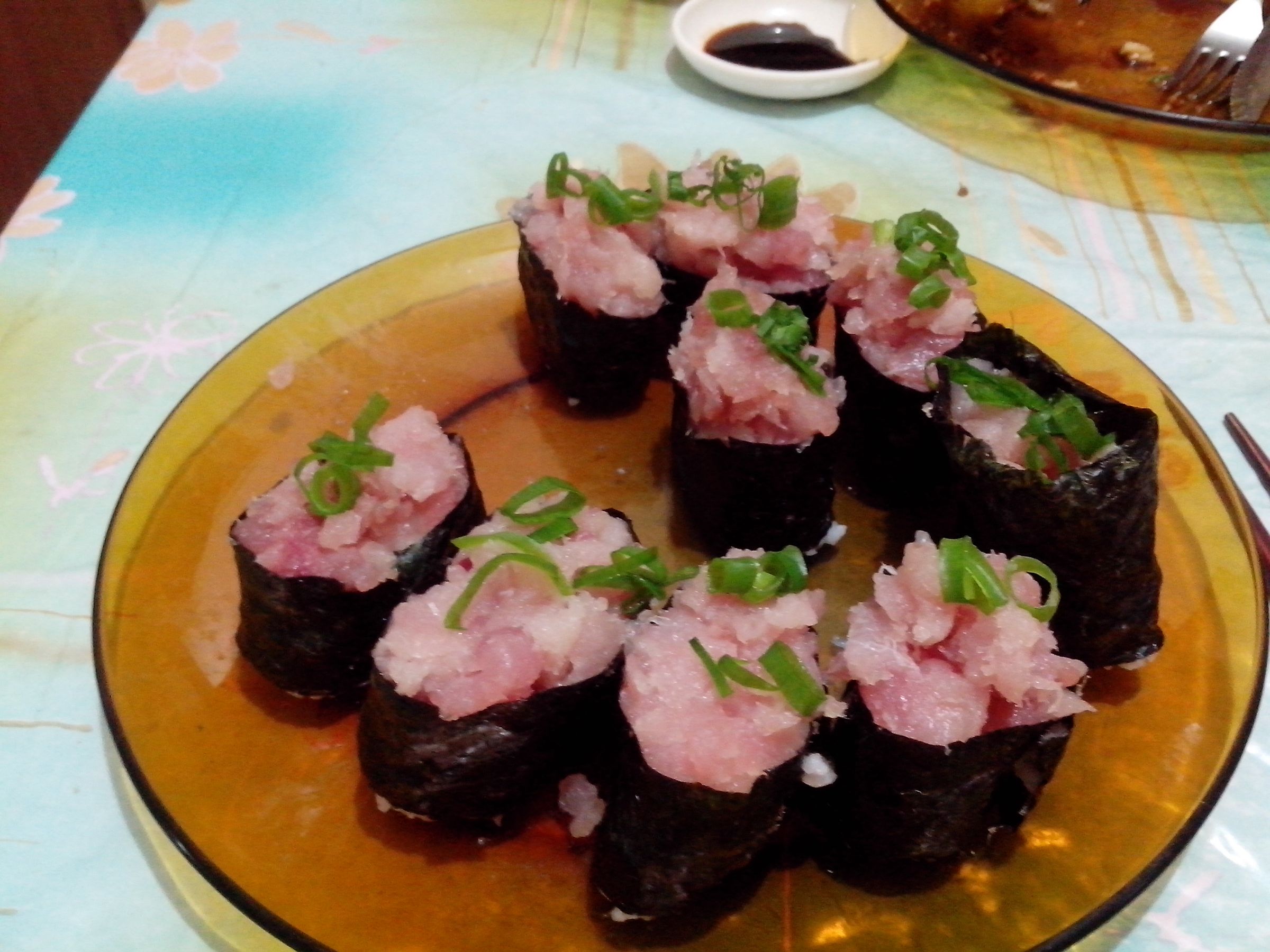Negitoro Gunkan Maki - Like in the Kaitenzushi Shops in Japan!