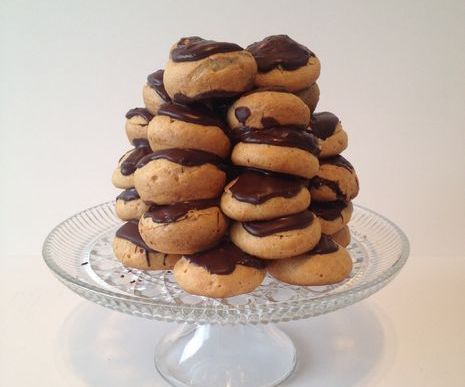 Chocolate Cream Puff Tower (Smash Cake Alternative)