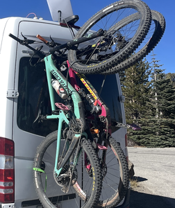 Mimimalist Van Bike Rack Rear Door Mount