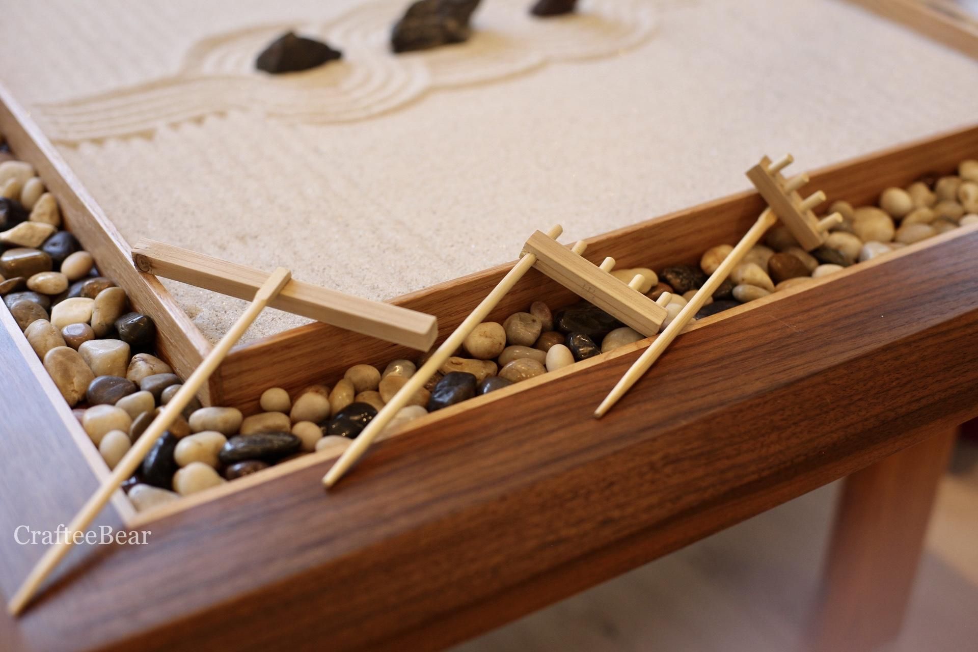 Japanese Zen Garden Table Made From Old Furniture 12 Steps (with