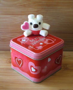 How to Make a Valentine MINI Marshmallow Bear