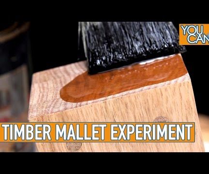 Wooden Mallet Using Dowels