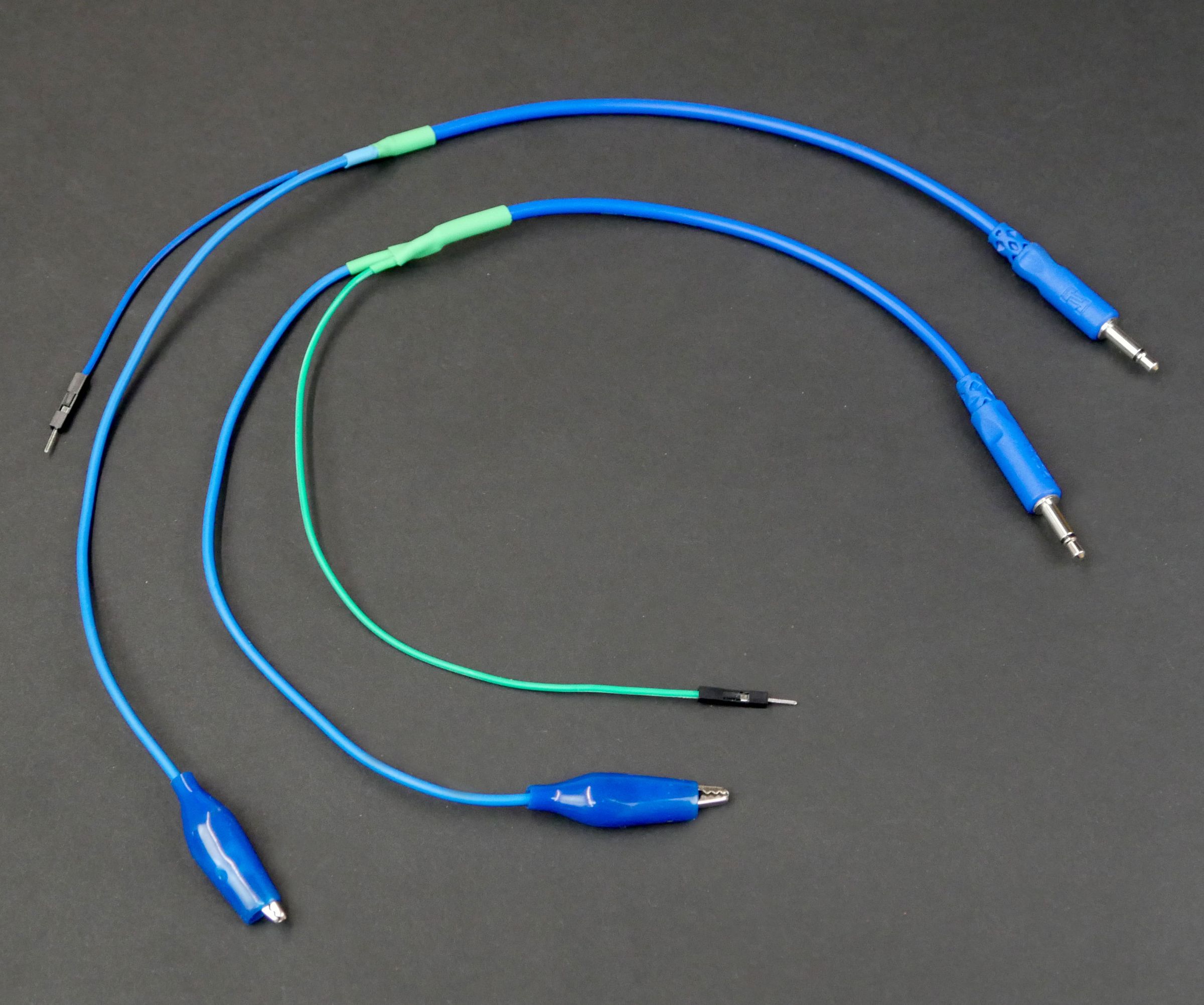 Male Header, Alligator and TS Cable