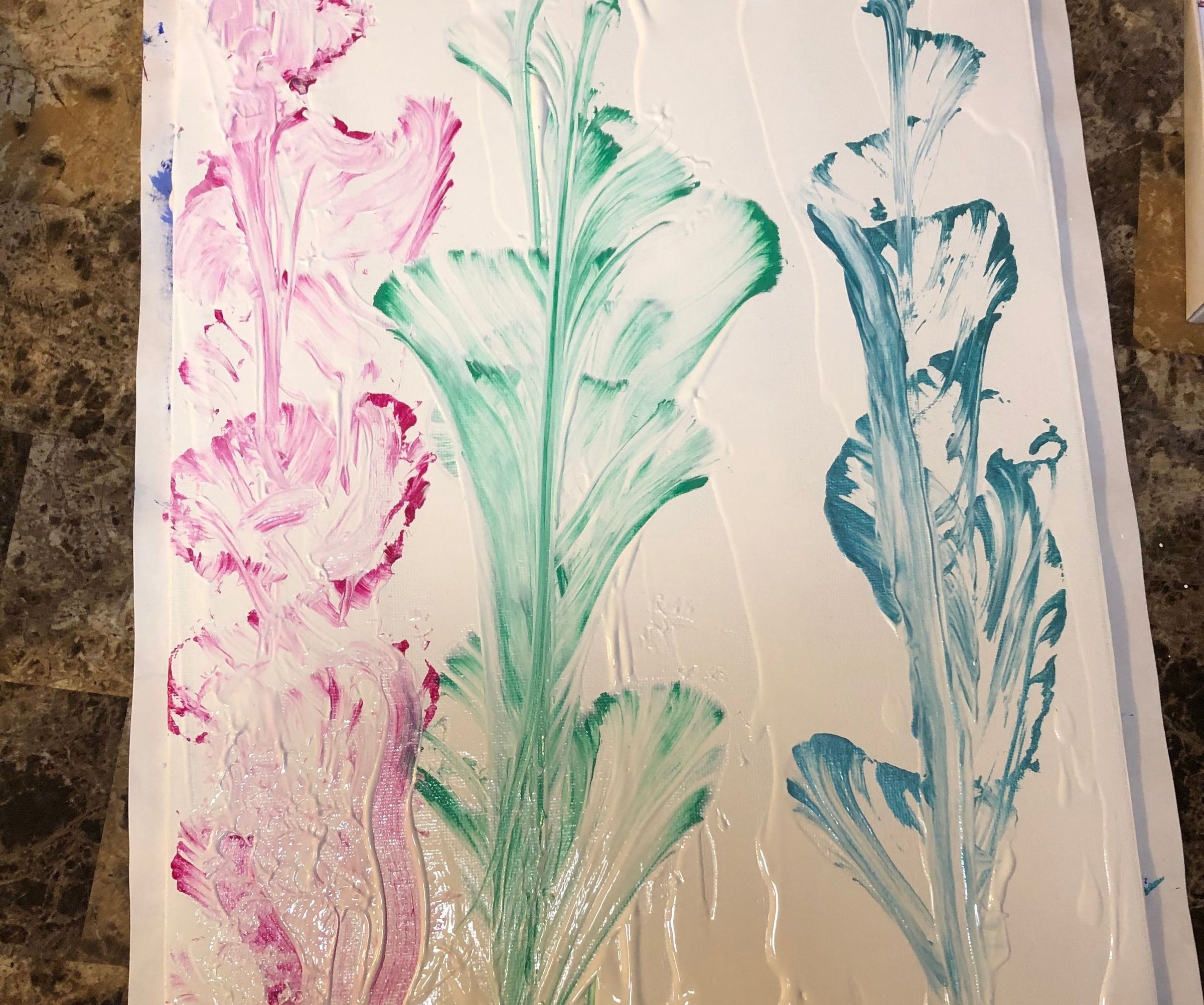 Abstract Painting With String! (No Artistic Skill Required!)