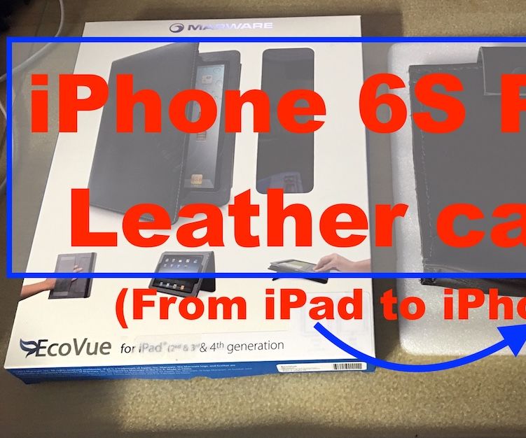 iPhone 6s Plus leather case