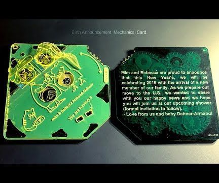 Mechard: Mechanical Greetings Card!
