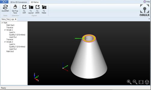 Generate Toolpaths in IntelliCAM