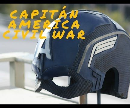 Civil War Captain America Helmet