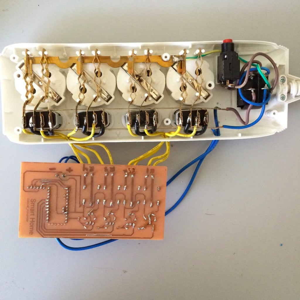 Smart Home Power Strip : 10 Steps (with Pictures) Circuit Diagram