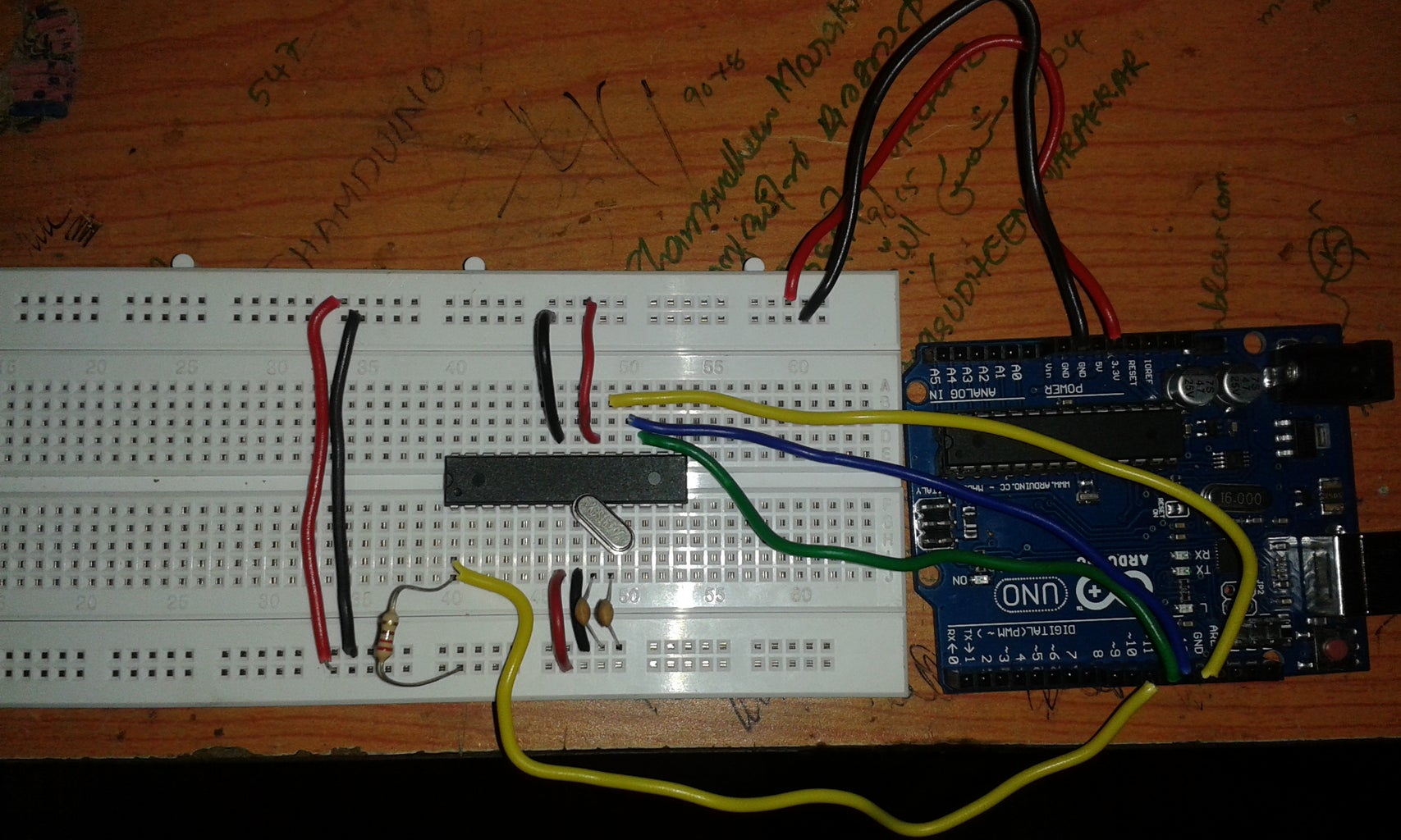 Program ATmega 328 Using Arduino (Arduino As ISP) : 5 Steps (with ...