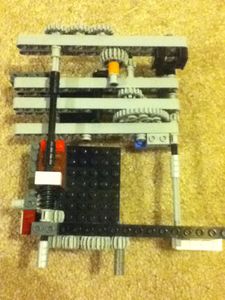 100% Lego Clock