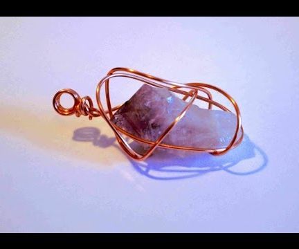 How to Cage Wire Wrap an Amethyst Point