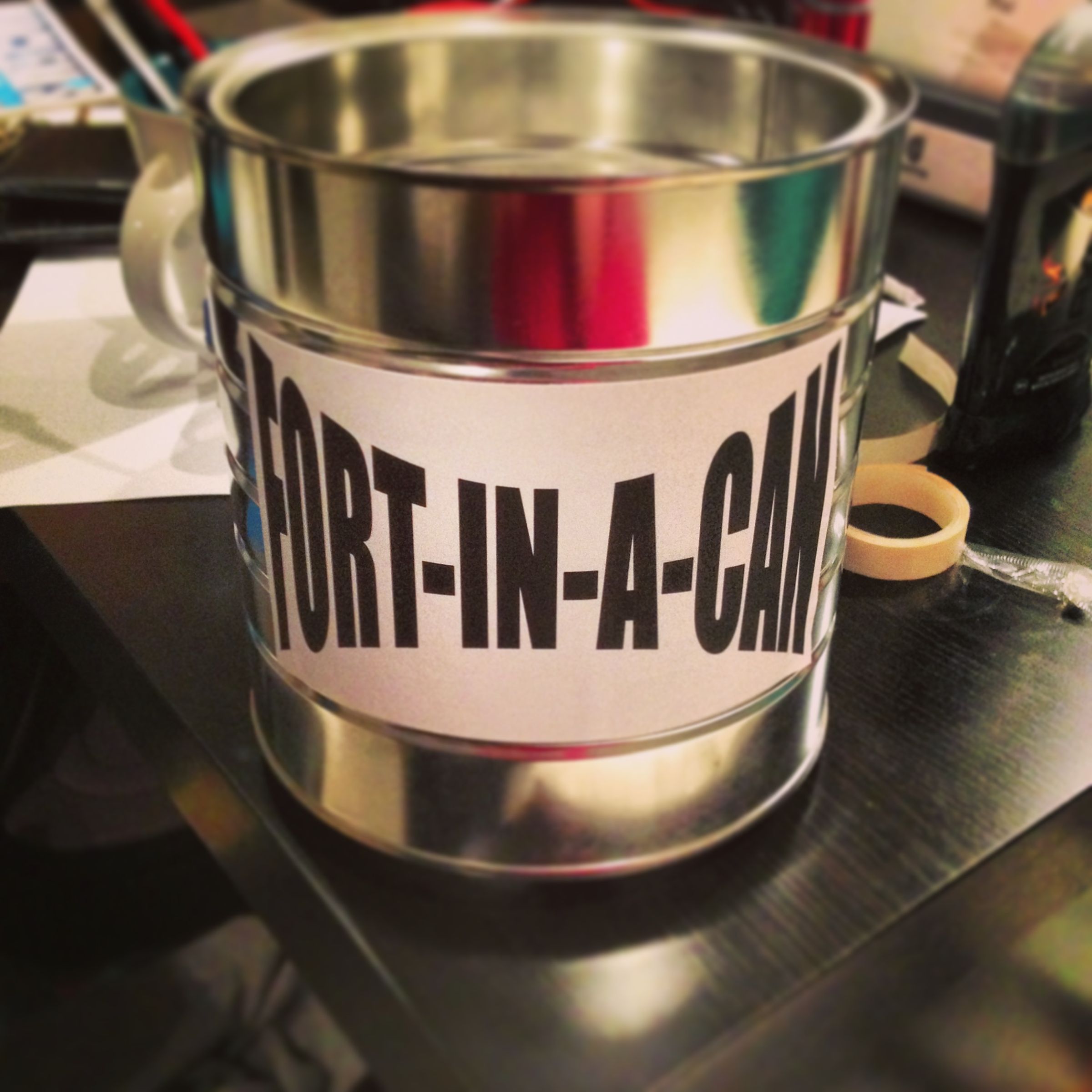 Portable Fort-in-a-Can