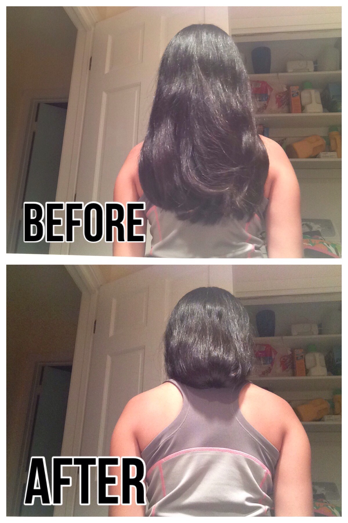 Turn Long Hair Into A Bob In Minutes 