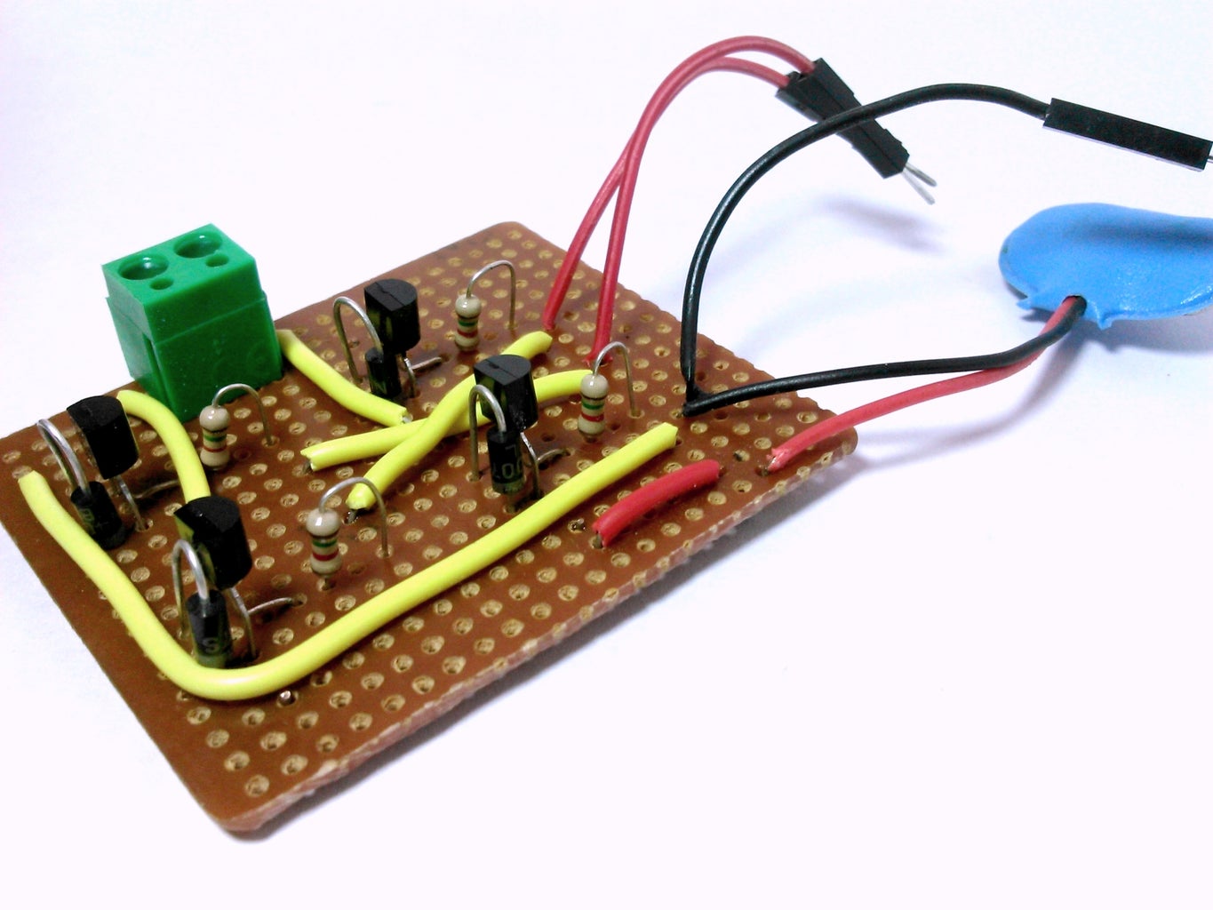 H Bridge Motor Driver for Arduino Using Transistors