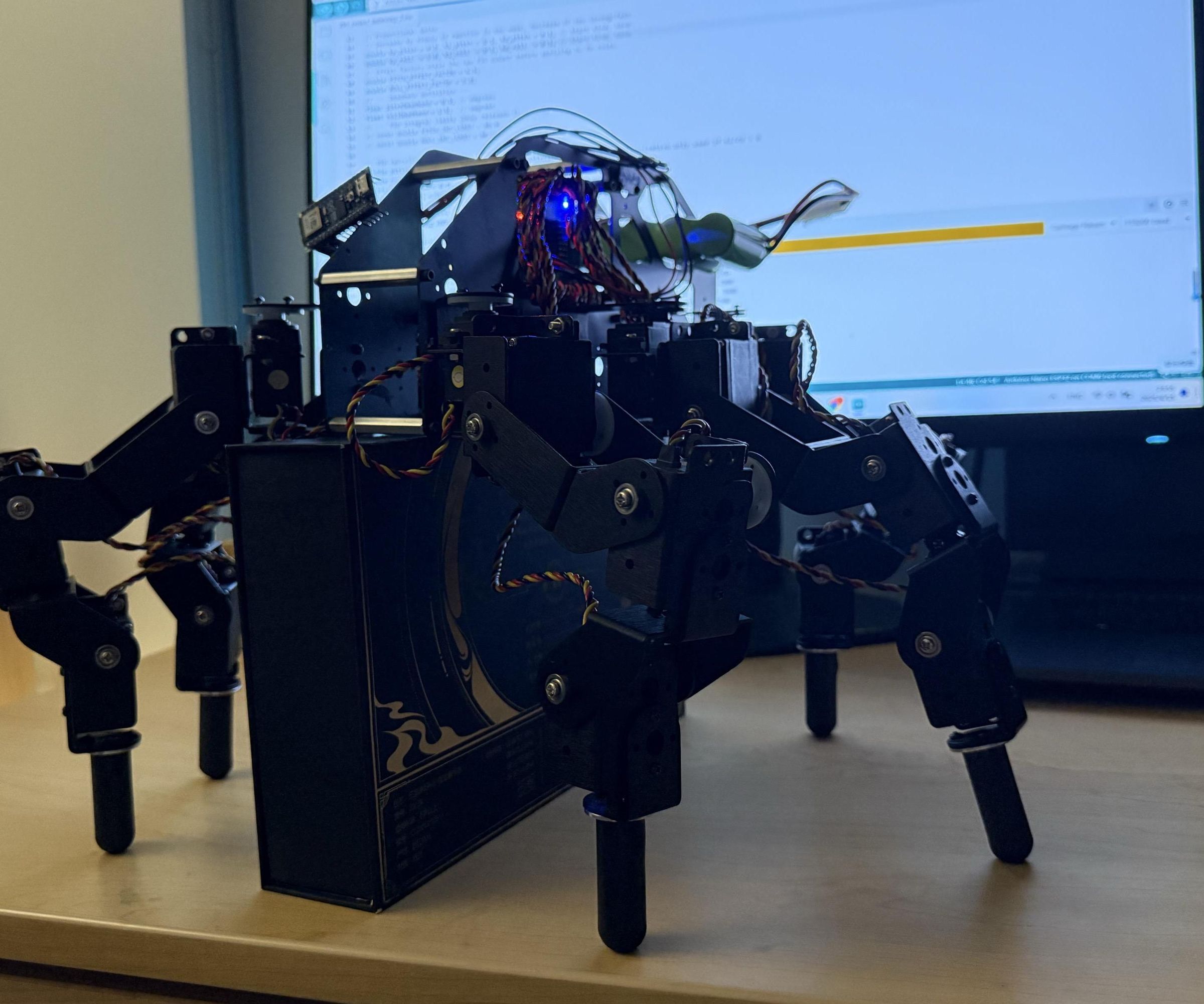 CMU 16-299 Final Project: Controlling a Hexapod