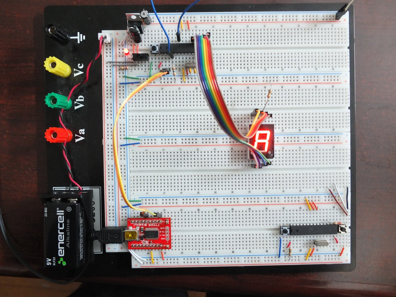 Wiring the 7-seg Display