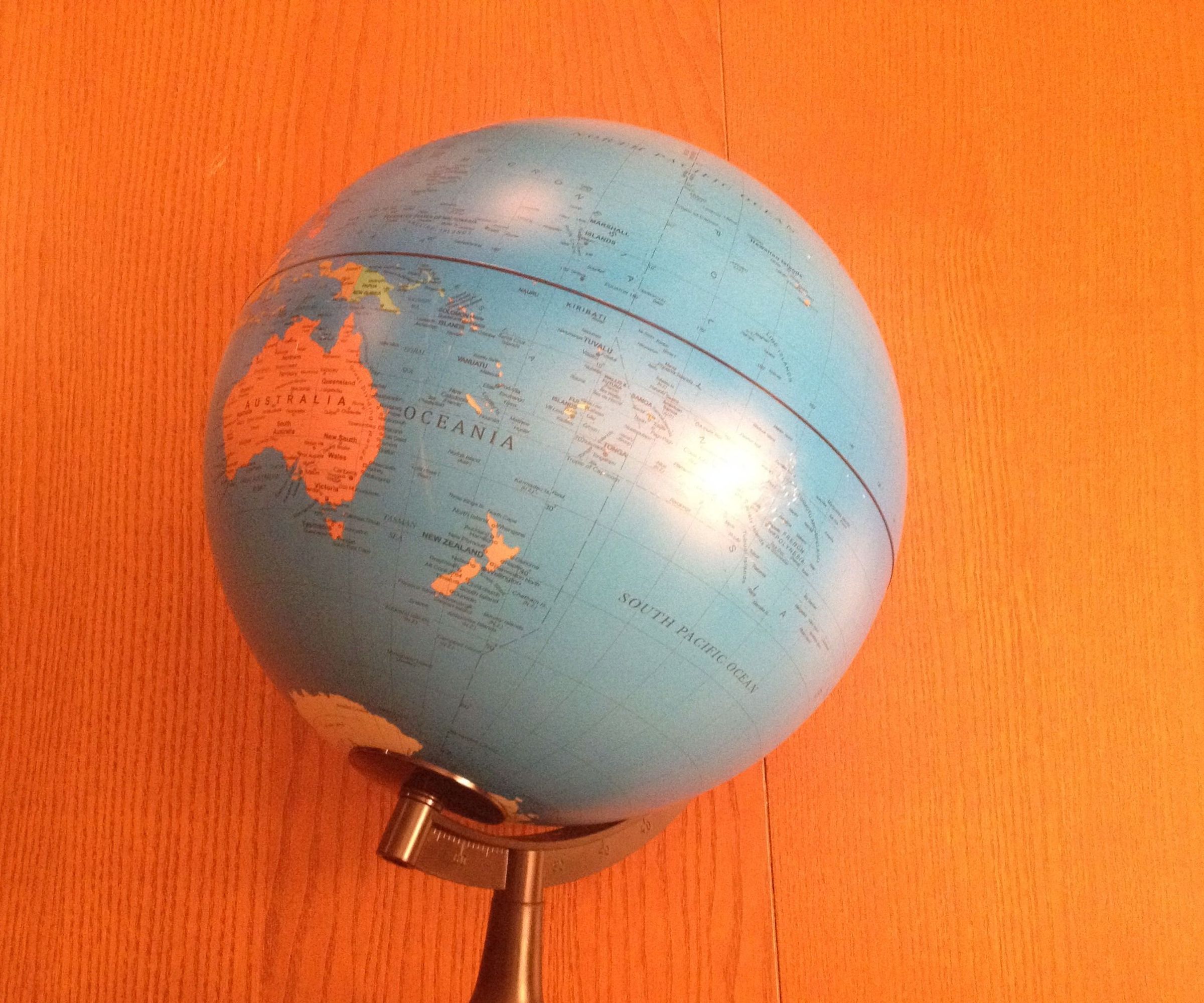 Earth Globe Rotating With Arduino or Raspberry Pi Controlled Stepper Motor