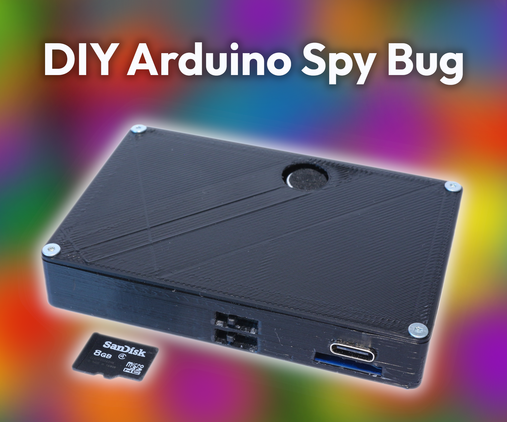 DIY Arduino Spy Bug
