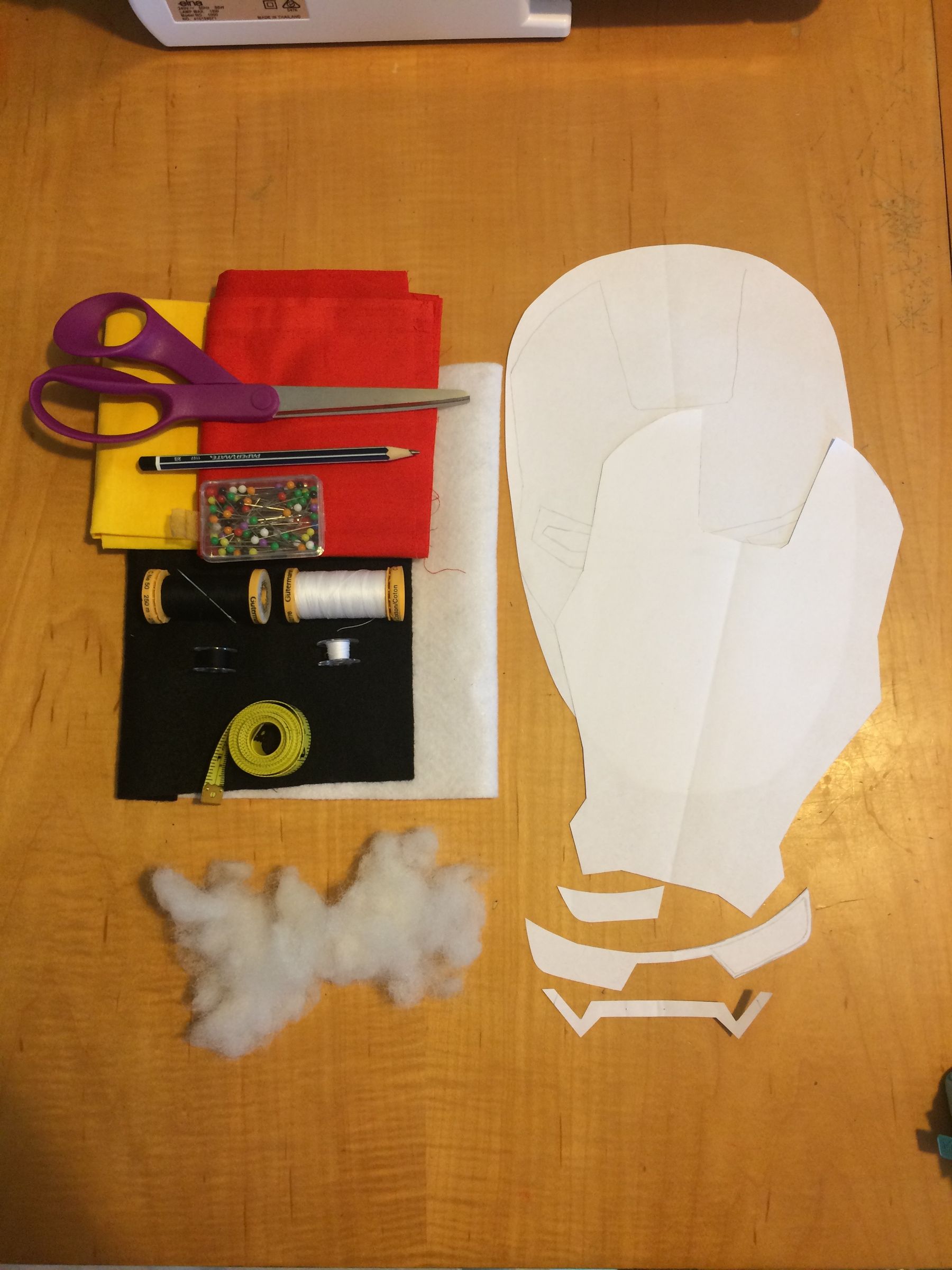 Fondant Cowboy Boot Template