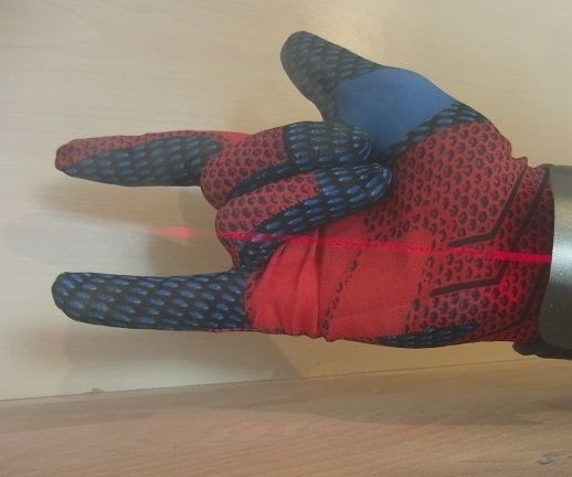 Electromagnetic Spiderman Weblauncher