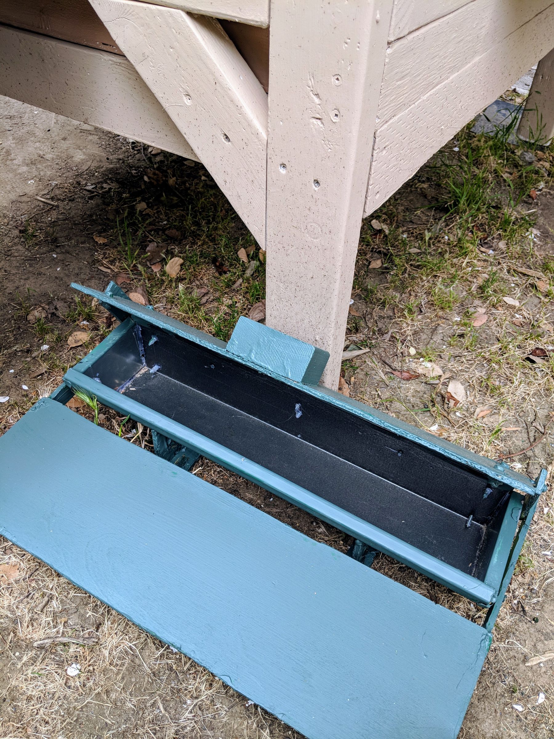 Automatic Chicken Feeder With Upcycled Gutter & Plywood 15 Steps (with Pictures) Instructables