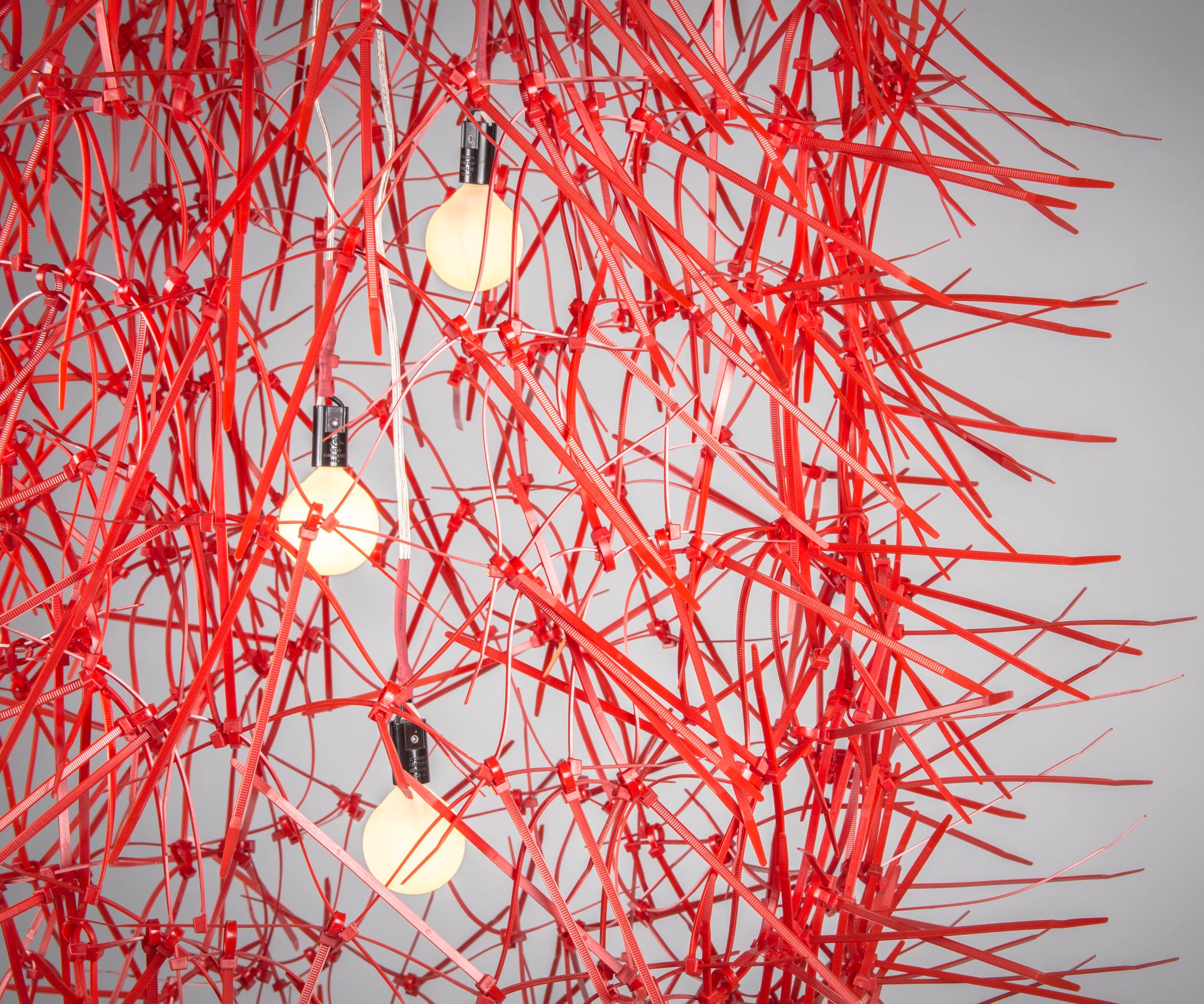 Zip Tie Lamp