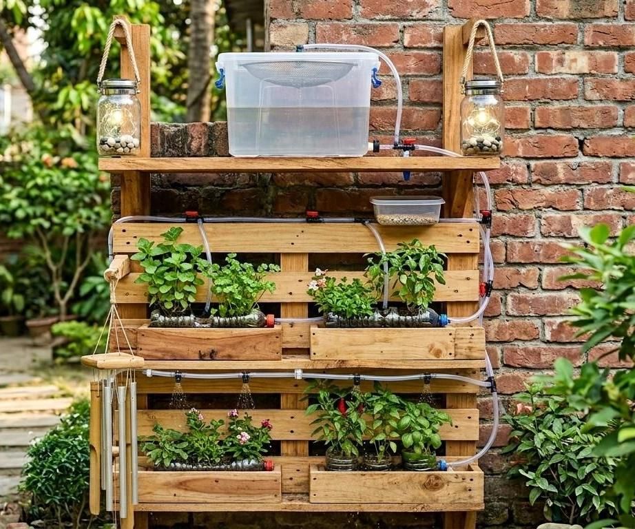 My DIY "All-in-One" Eco-Backyard Mini Hub