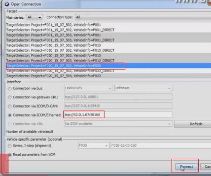 BMW F30 NBT KOMBI Coding With ENET E-SYS