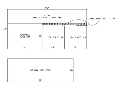 Good N' Easy Drafting / Design Table : 5 Steps (with Pictures ...