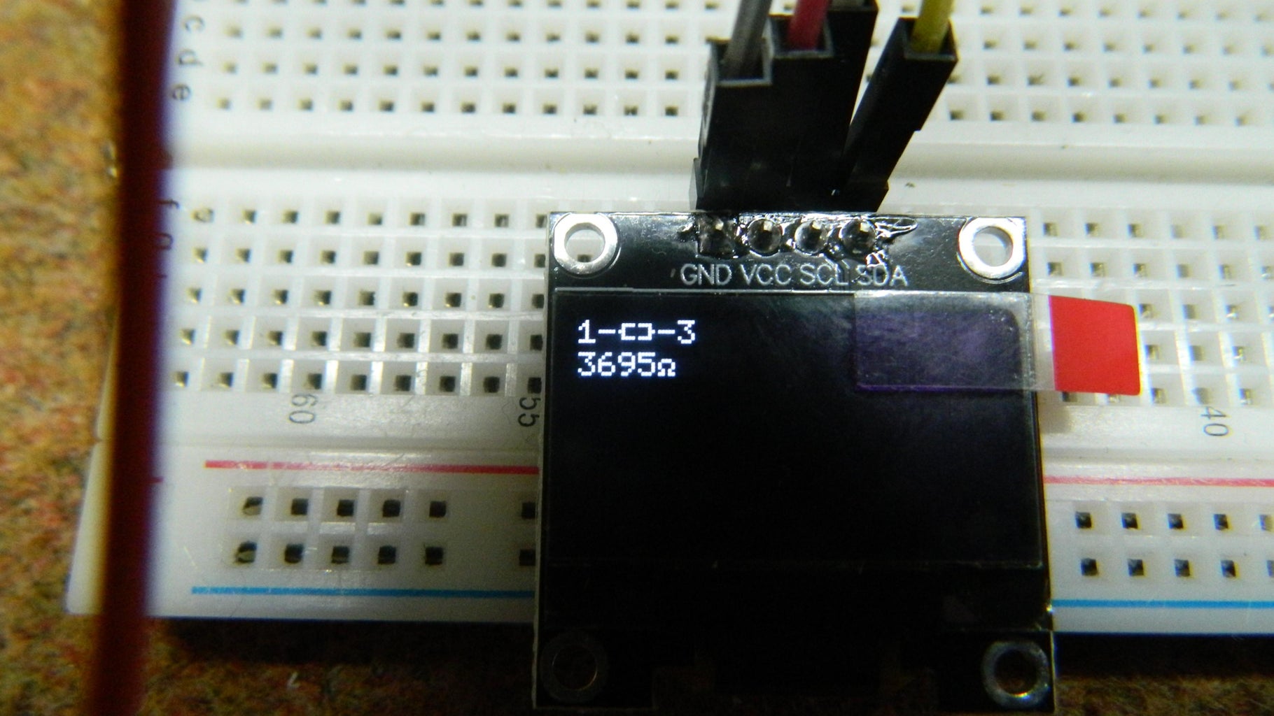 DIY Super Simple Arduino Electronic Component Tester Circuit Diagram