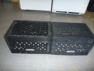 Position Your Milk Crates