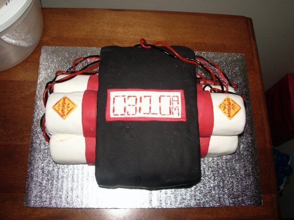 Covert Bomb Cake