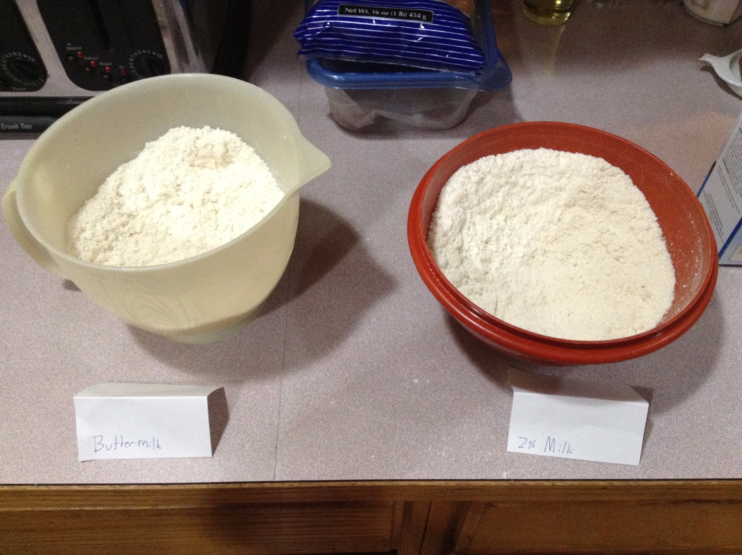 Krusteaz Biscuits Milk V.S. Buttermilk 5 Steps Instructables