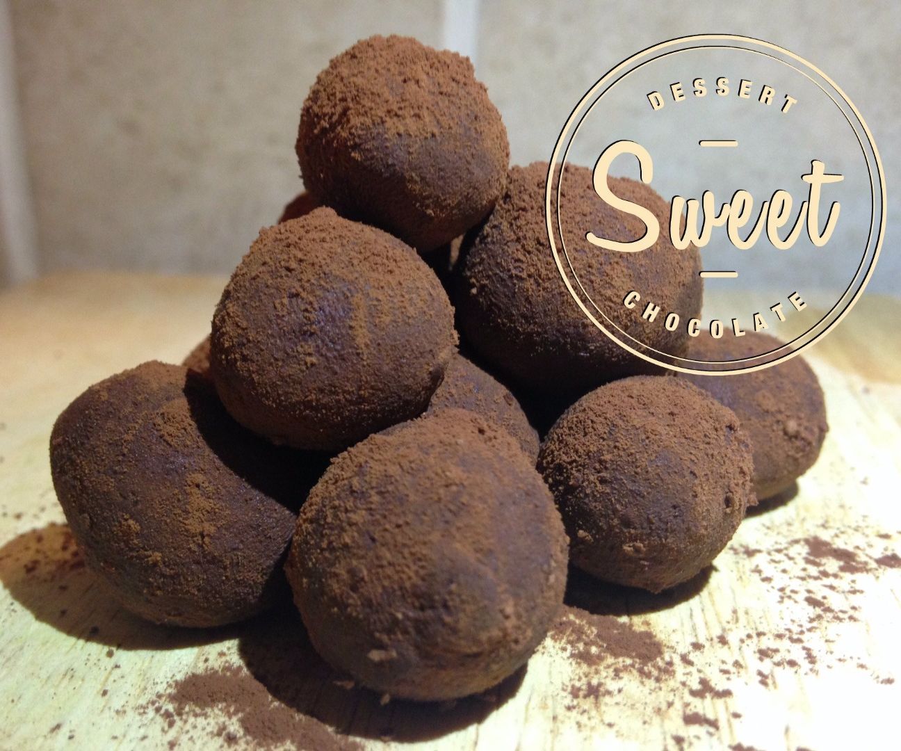 Deceptive Dark Chocolate Truffles in 2 Minutes!!!