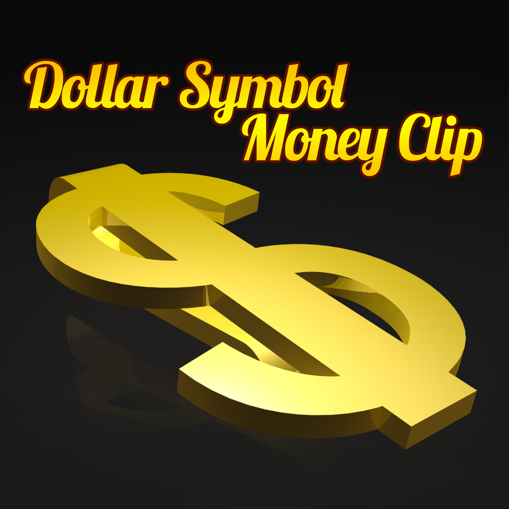 Dollar Symbol Money Clip