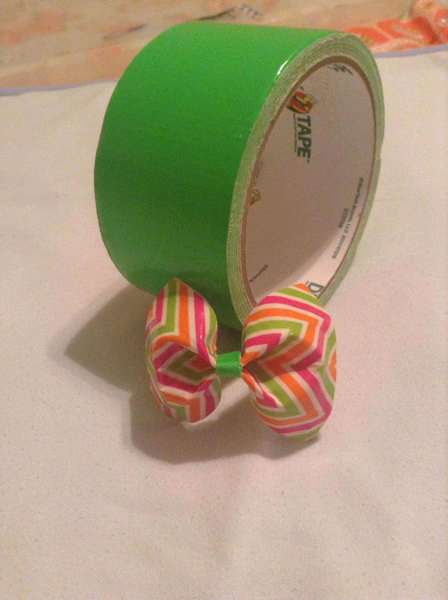 How to Make a Duct Tape Bow