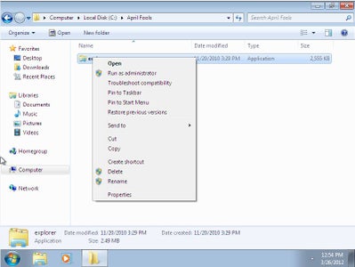 Repairing the Computer